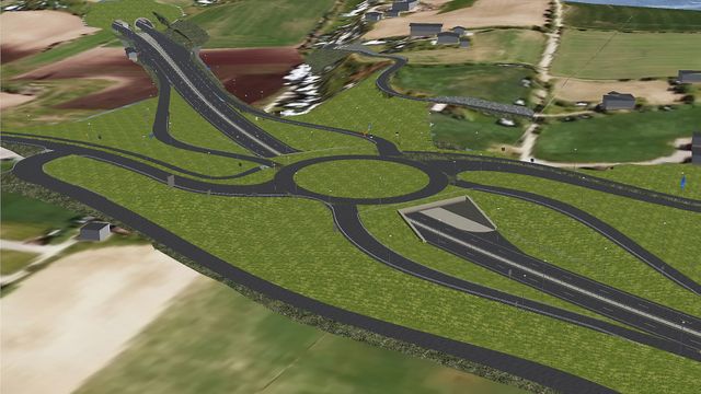 NCC bygger motorvei på Hadeland