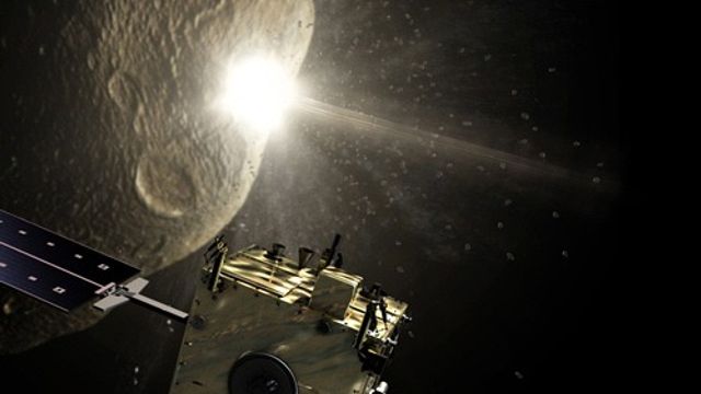 NASA og ESA vil dytte en asteroide ut av bane