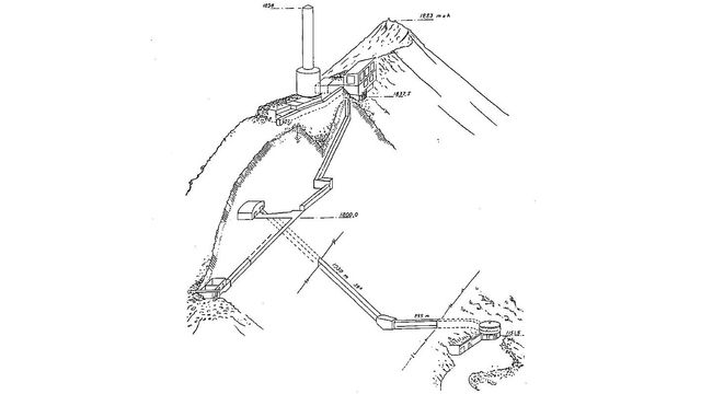 Fjelltopp med egen kabelbane til salgs