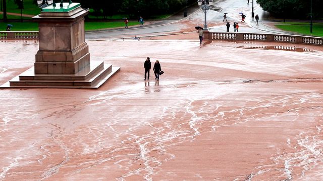 Slottsplassen stiller i finpussen – om ett år