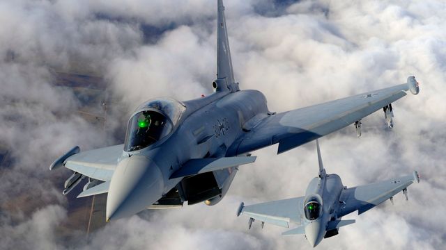 Eurofighter tar opp kampen med Saab