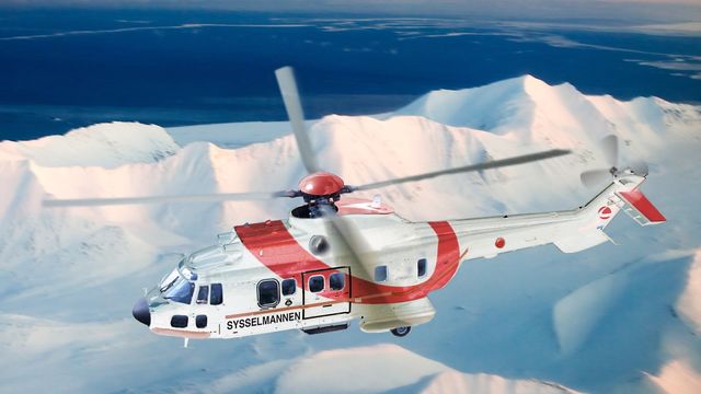 22 år gamle helikoptre blir «nye» før de settes inn på Svalbard