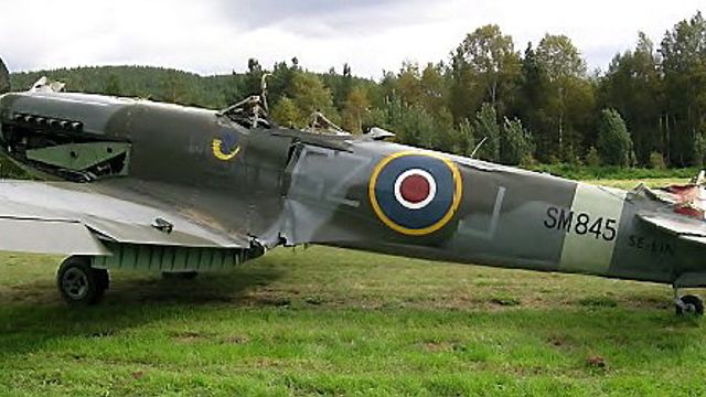 Ingen klare svar etter Spitfire-havari