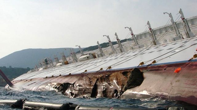 Berger hele Costa Concordia