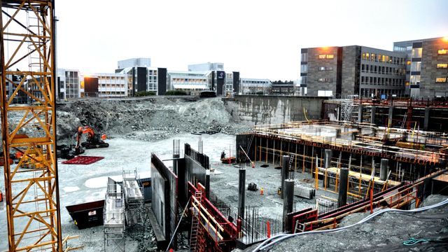 Nøyer seg med B-bygg 