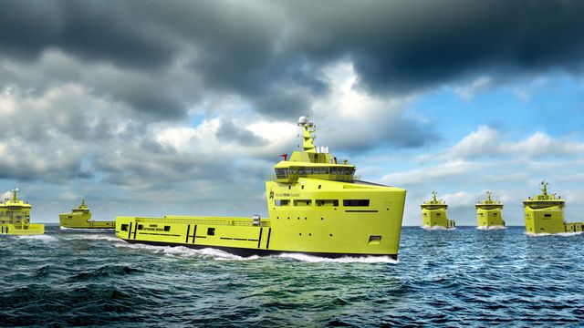 Tilbyr offshoreskip som hyllevare