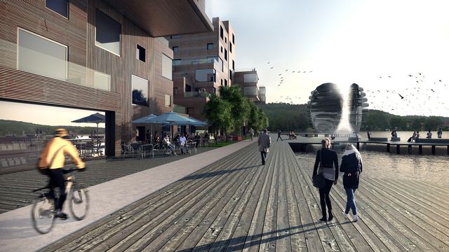 Vil du bo oppå et kjøpesenter?