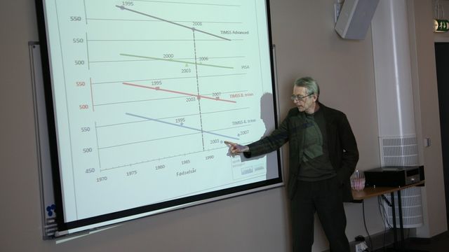 – Nesten bare guttene som blir eksperter