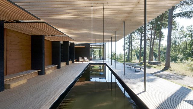 Slik bygger svenskene sauna