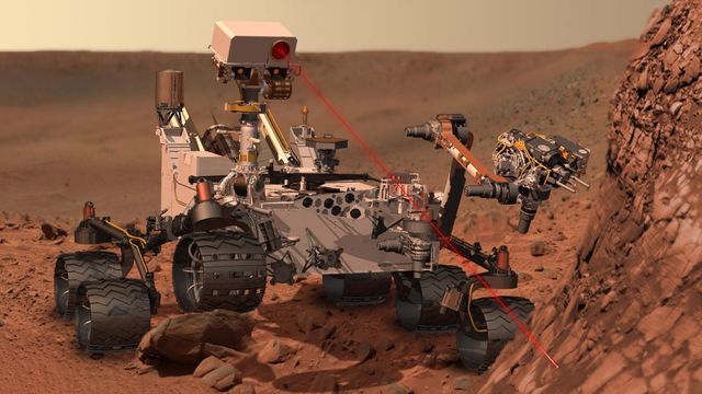 SUV skal lete etter liv på Mars