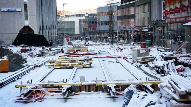 Bybanen i Bergen vokser