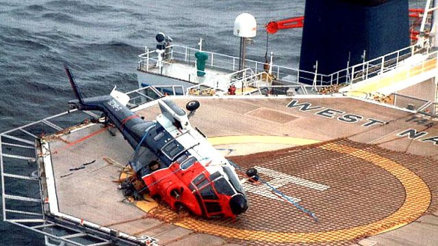 11 av 12 helikopterulykker i Nordsjøen skjedde i britisk sektor