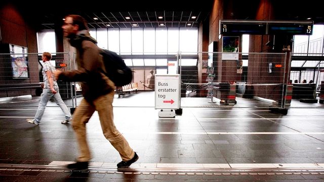 Jernbanen blir ikke bedre