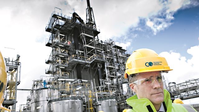 CO2-renseanlegget kan bli stående uten CO2 