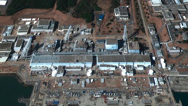 Plutonium på bakken i Fukushima