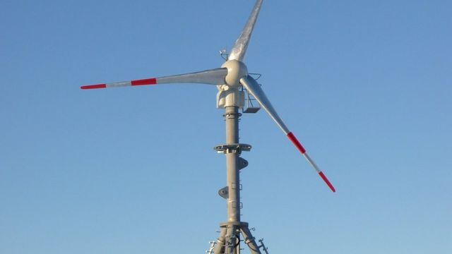 Positive vindmålinger i Antarktis