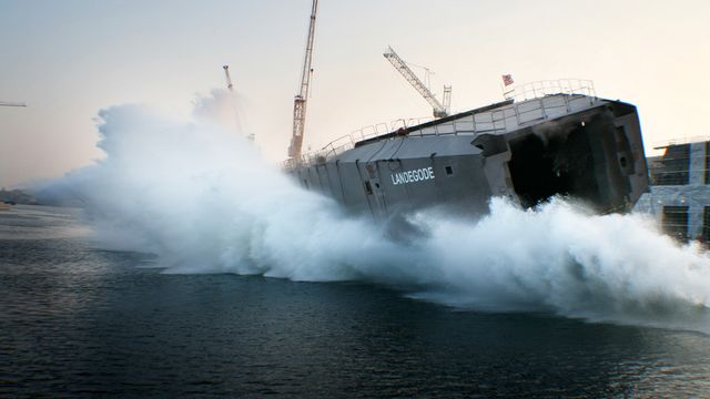 LNG-ferge sjøsatt