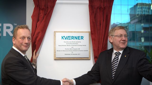Kværner åpner Australia-kontor