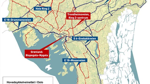 Sykkelveinettet kan være ferdig om tre år