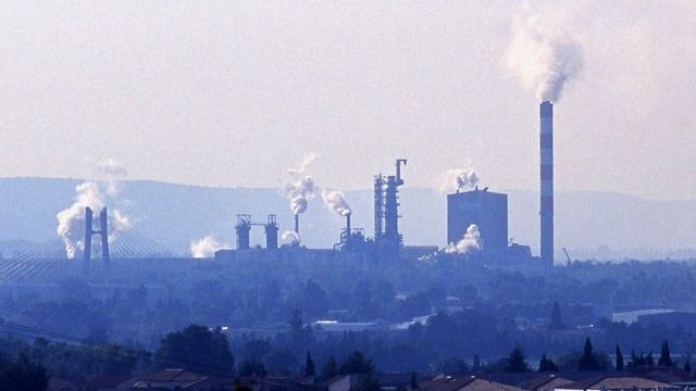 Synkende klimautslipp fra industrien