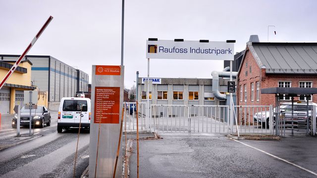 Raufoss renset og rehabilitert