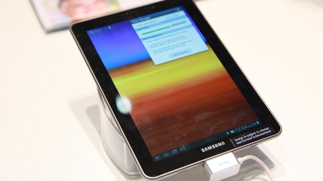 Galaxy Tab 7.7 trukket fra IFA