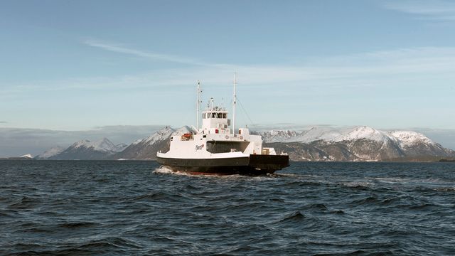 Gammel ferje med nytt framdriftssystem