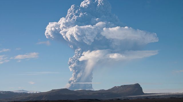 Vulkanaske skapte flyproblemer på Sola