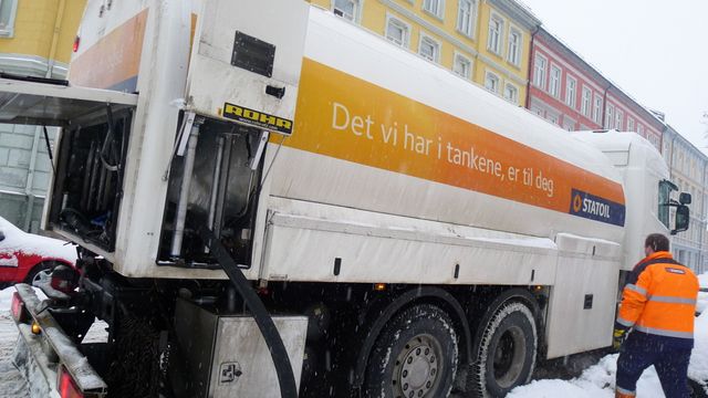 Sprengkulde ga oljeboom