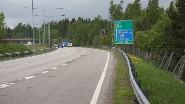 Finske veier tåler telehiv