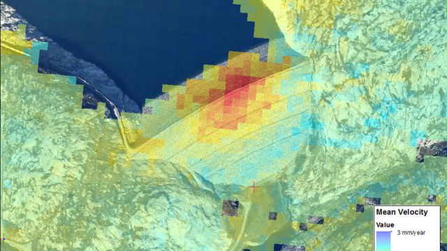 Overvåker dammer med radarsatelitt