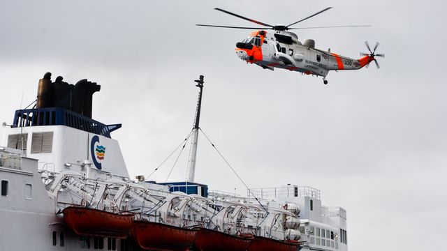 BILDESERIE: Katastrofeøvelse i Oslofjorden