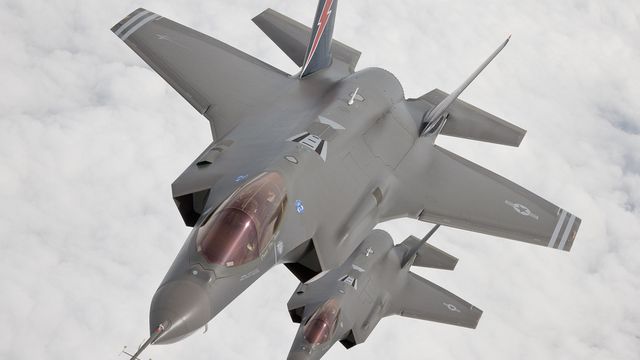 Traff blink med F-35-prisen