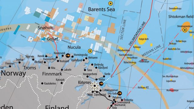 Slik blir delelinjen