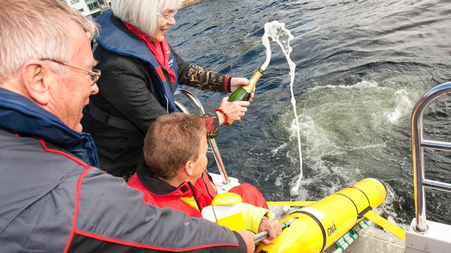 Ubemannede undervannsfly overvåker havet