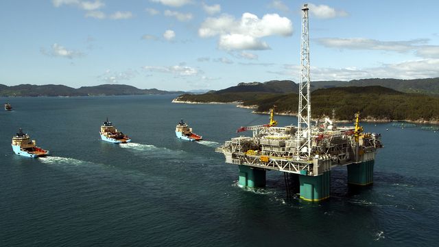 Fant olje nær Gjøa