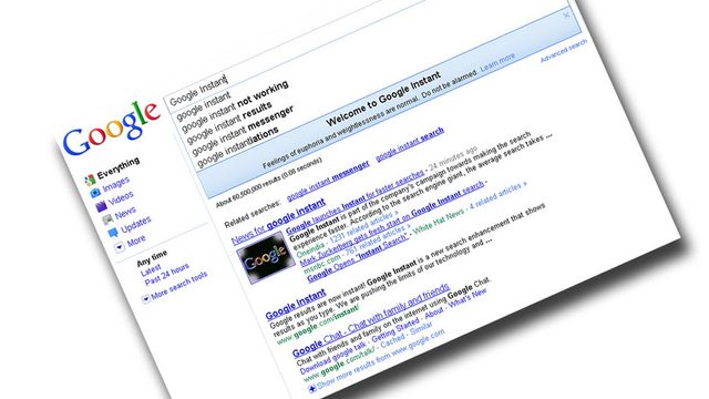 Google lanserer Instant