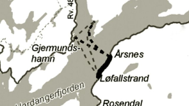 Kortere veg over Kvinnheradsfjorden