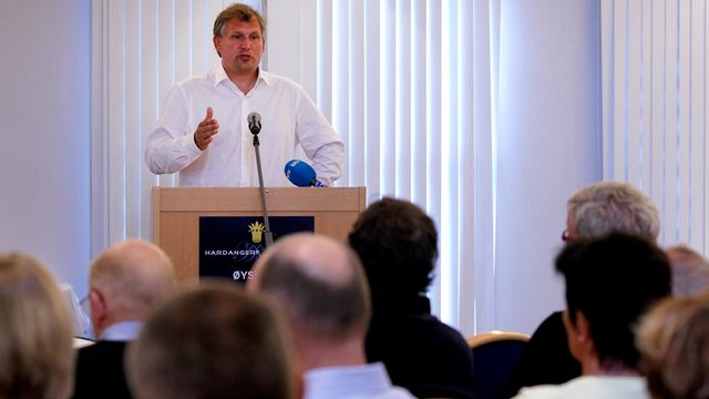 Maste-minister møter Hardangerrådet