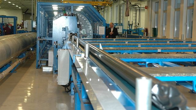 Ny produksjonslinje klar for Trelleborg