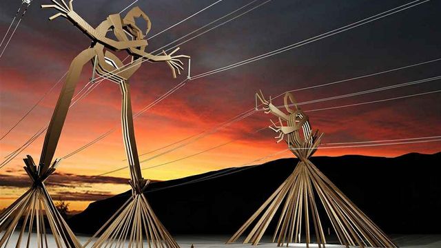 Norges første skulpturmast