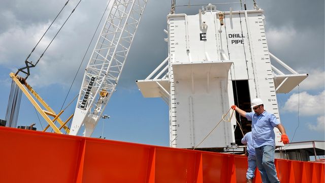 BP vil prøve med mindre trakt