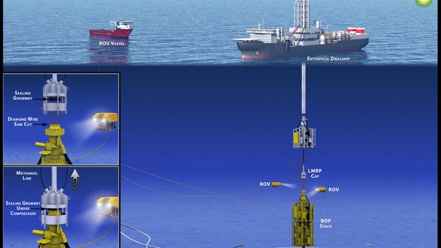 Oljen kan komme opp av havbunnen
