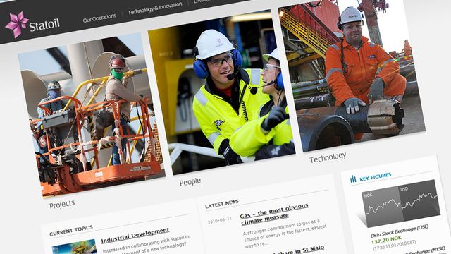 – Statoils nettsted i verdensklasse