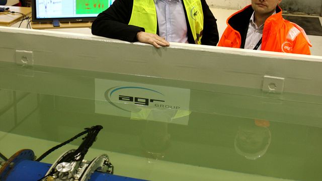 Forenkler sjekk av rør under vann