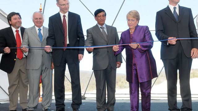 Presidenten klippet snoren