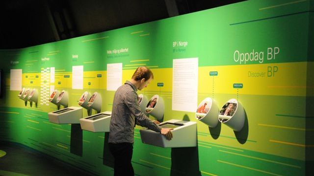 Interaktiv BP på Oljemuseet
