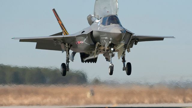 F-35B ligger tynt an