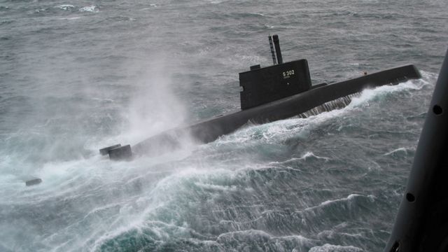 Kongsberg-kontroll på ubåter