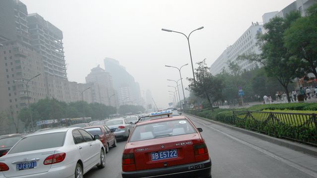 Forurensningen tilbake i Beijing